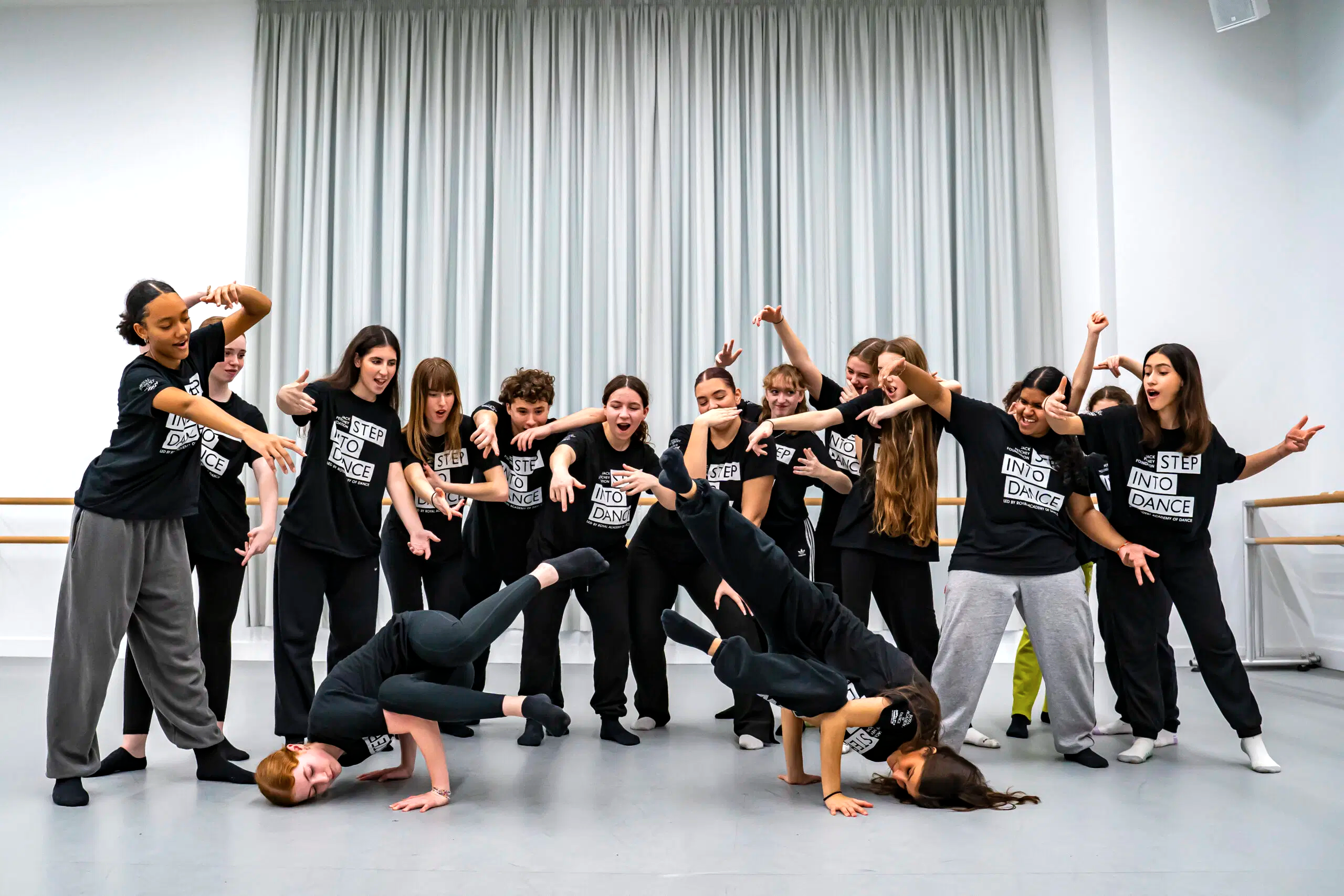 SYNC Image - Marble and Sky | Royal Academy of Dance SYNC rehearsal in RAD HQ studios