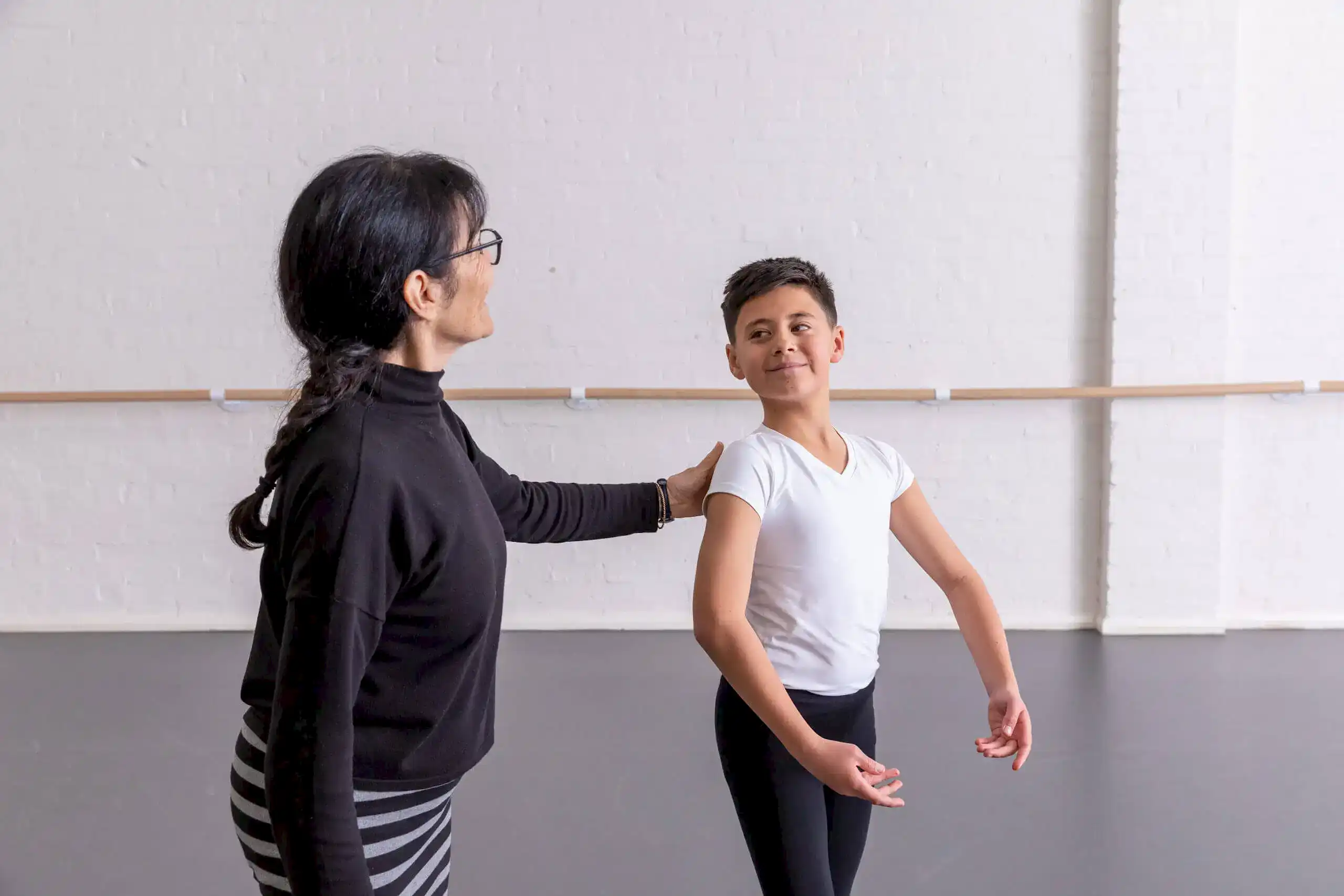 RAD registered teacher card 2 | Royal Academy of Dance RAD registered teacher teaching a student