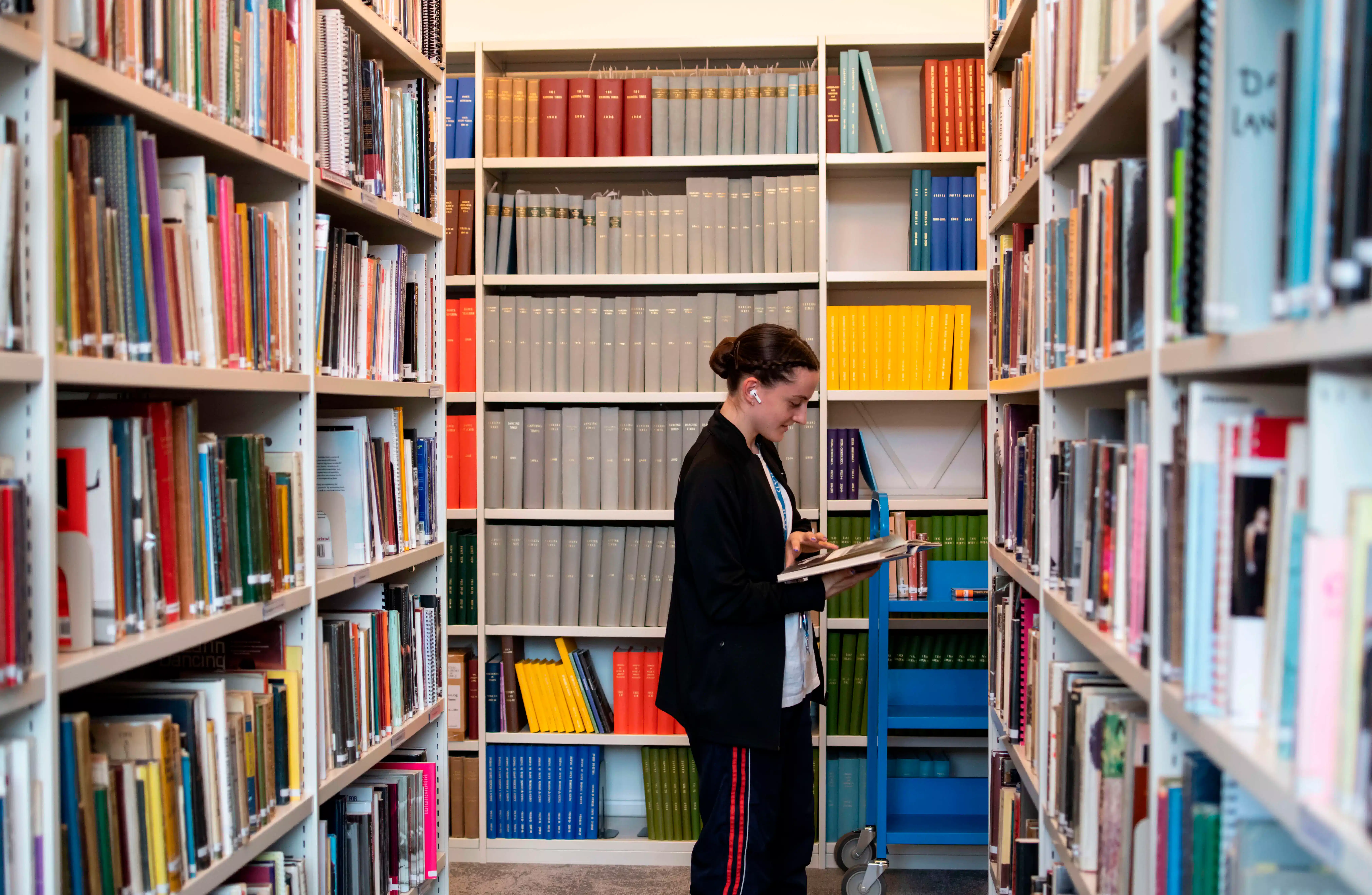 The wolfson library | Royal Academy of Dance