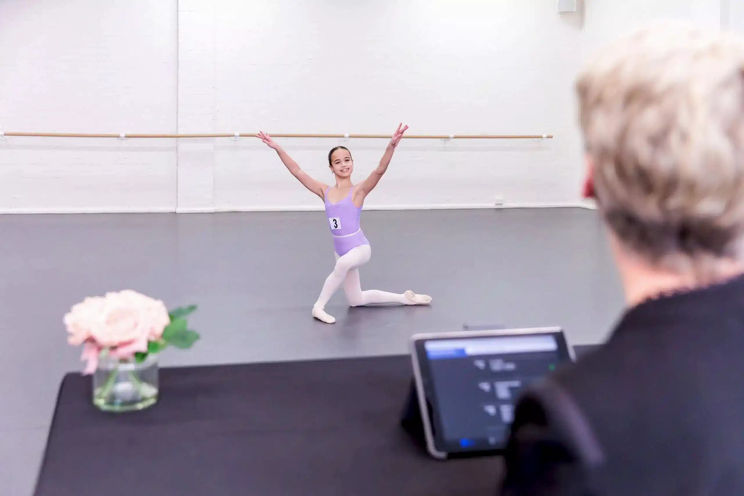 take an RAD exam 1 | Royal Academy of Dance a student taking RAD exams