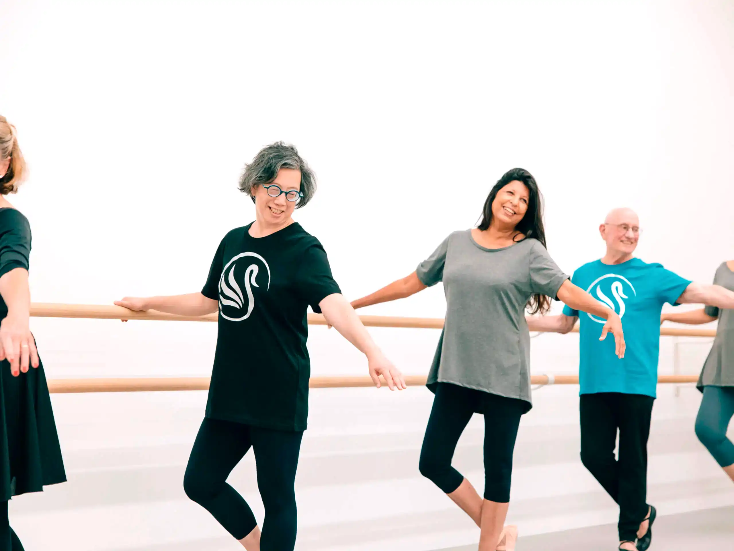 silver swans at the barre | Royal Academy of Dance