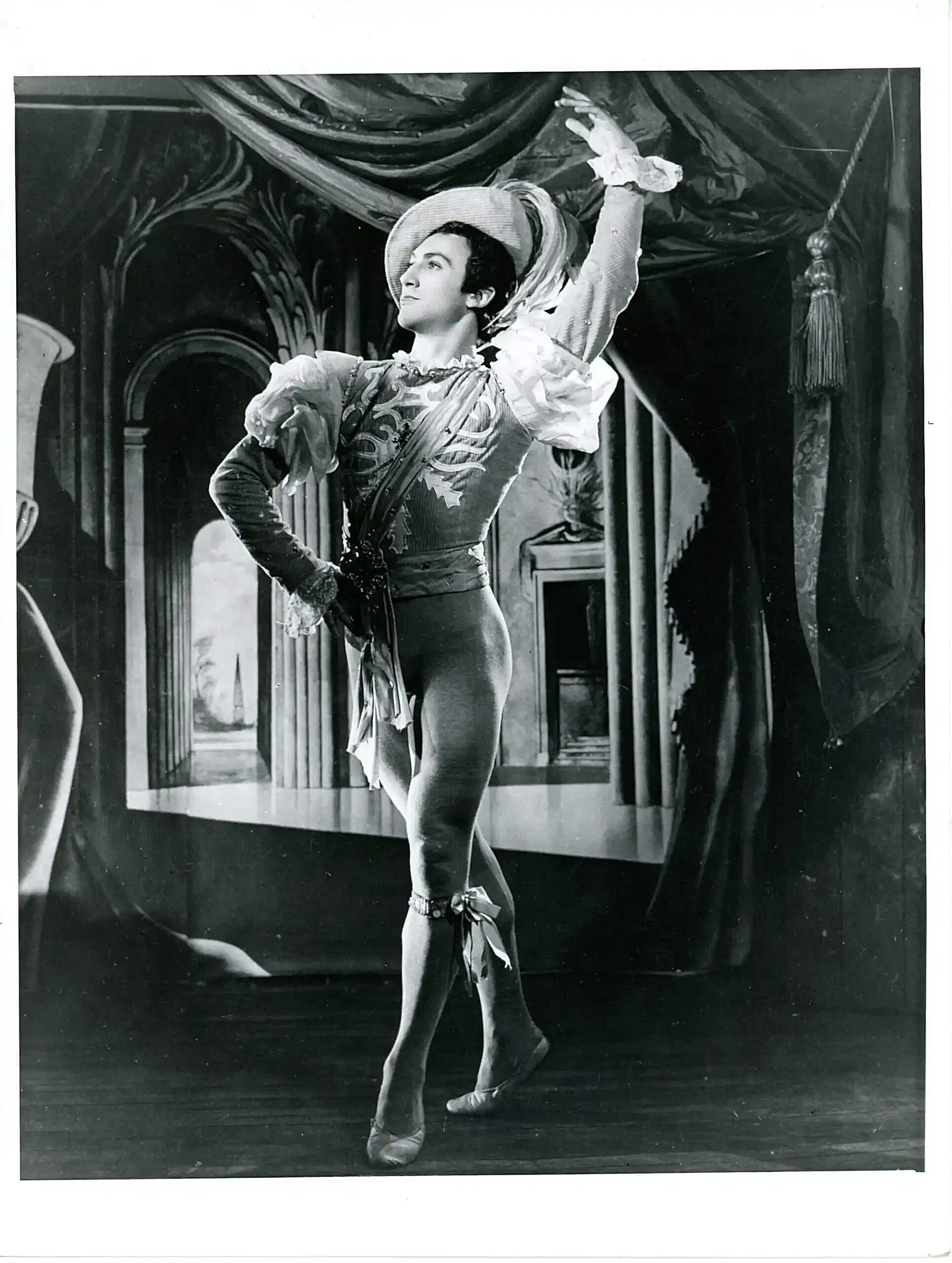 John HartCinderella1949 | Royal Academy of Dance Dance scholarship recipient John Hart in a 1949 production of Cinderella