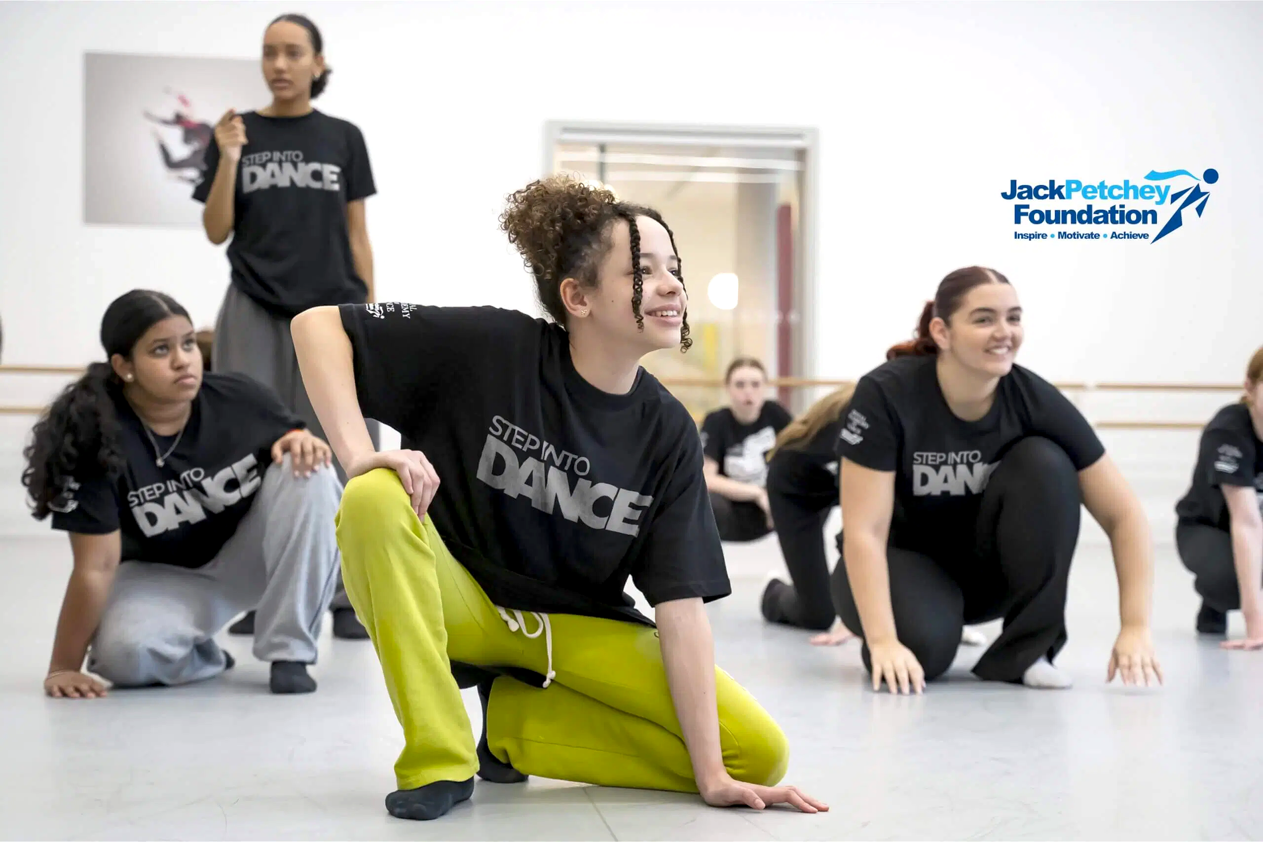 Step into dance JPF logo 3 | Royal Academy of Dance